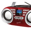 Supersonic Portable Audio System (Red) SC-506-RED